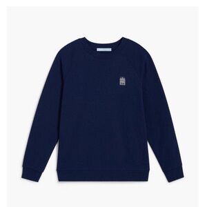 Hill House All- Gender Teddy Sweatshirt- Navy